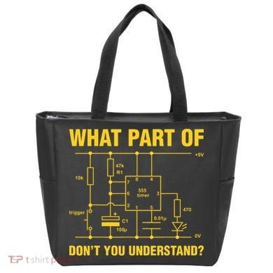 Funny Understand Electrical Electric Electrician Engineer Tote Bag
