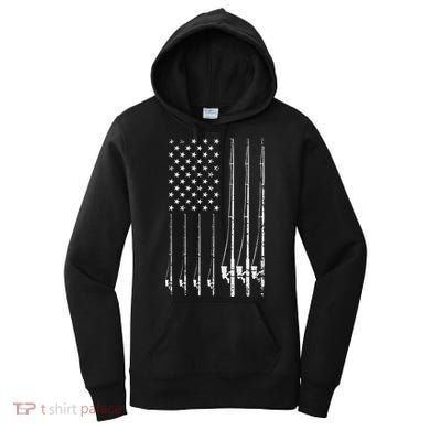 Fishing Usa Women's Hoodie
