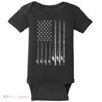 Fishing Usa Baby Bodysuit thumb 0