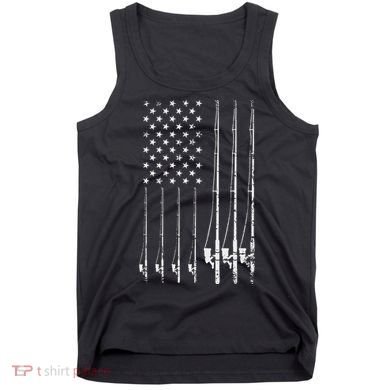 Fishing Usa Tank Top