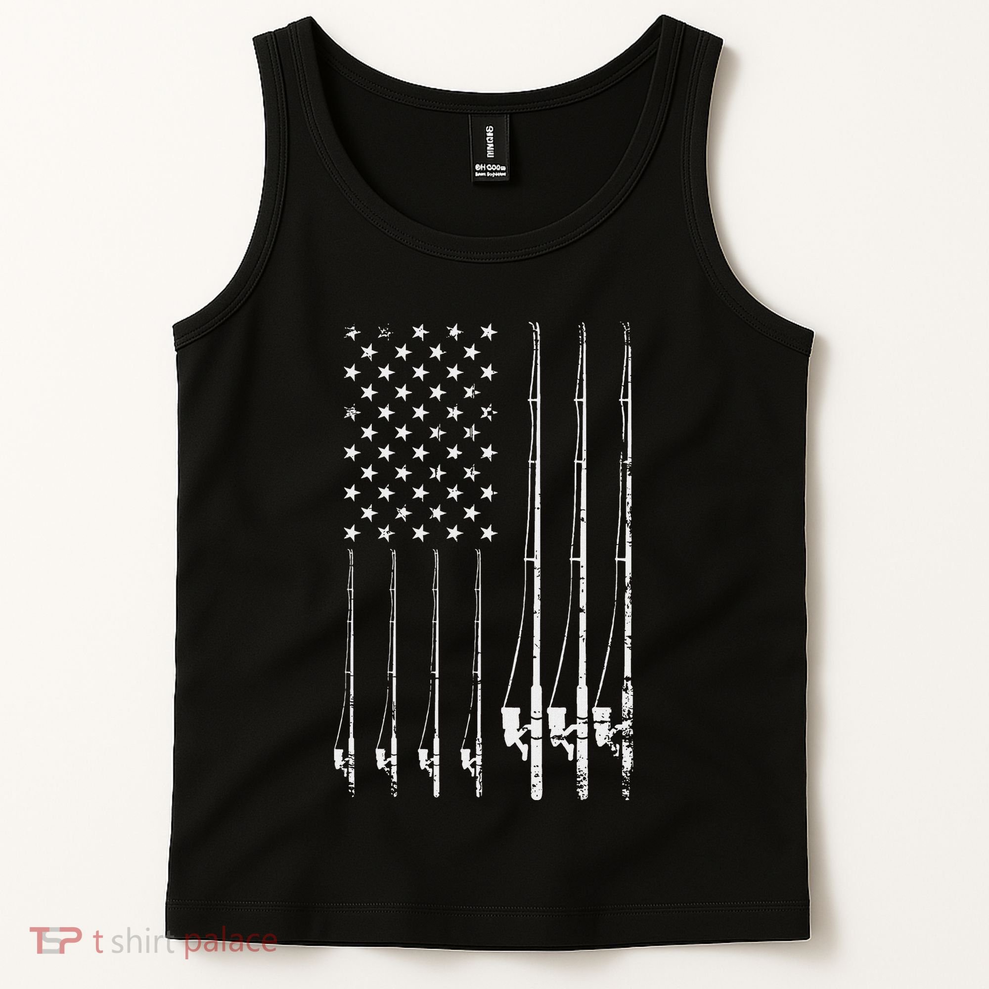 Fishing Usa Tank Top