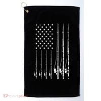 Fishing Usa Golf Towel thumb 0