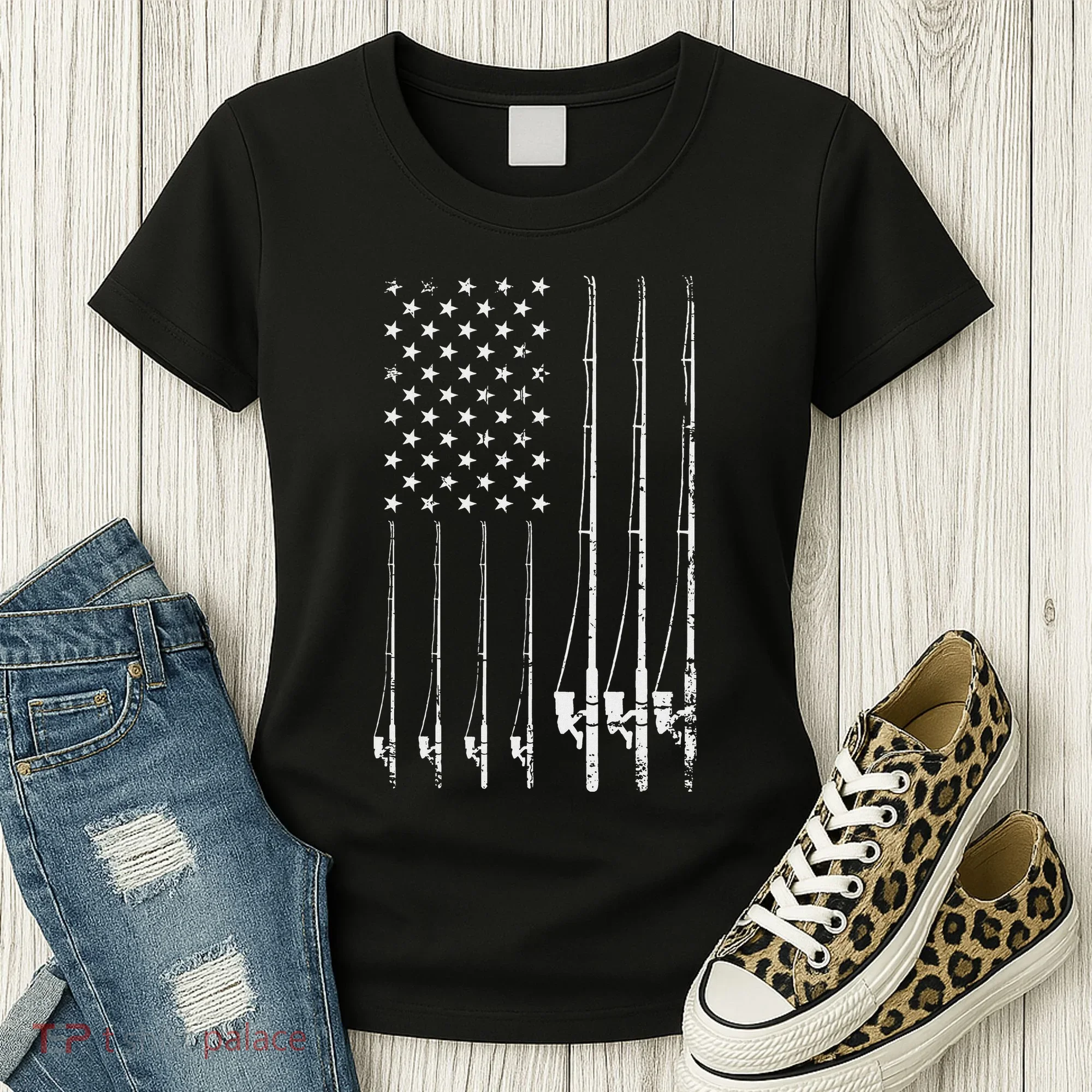 Fishing Usa Women's T-Shirt