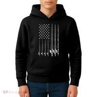 Fishing Usa Kids Hoodie thumb 4