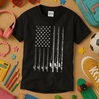 Fishing Usa Kids T-Shirt thumb 3