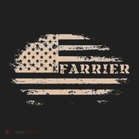 Farrier Usa Flag Patriotic American Farrier Women's Sweatshirt thumb 2