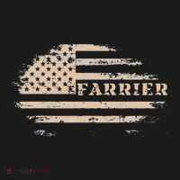 Farrier Usa Flag Patriotic American Farrier Women's Hoodie thumb 2
