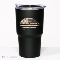 Farrier Usa Flag Patriotic American Farrier Tumbler thumb 0