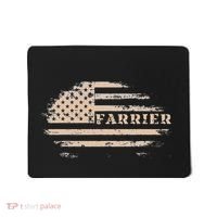 Farrier Usa Flag Patriotic American Farrier Mousepad thumb 0