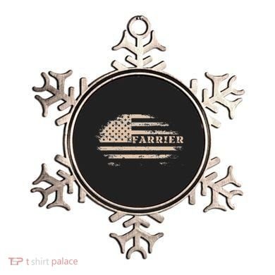 Farrier Usa Flag Patriotic American Farrier Ornament