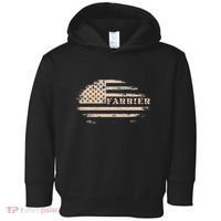 Farrier Usa Flag Patriotic American Farrier Toddler Hoodie thumb 0