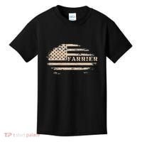 Farrier Usa Flag Patriotic American Farrier Kids T-Shirt thumb 0