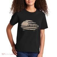Farrier Usa Flag Patriotic American Farrier Kids T-Shirt thumb 2