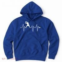Funny Ultimate Frisbee Player Heartbeat Heart Pulse Rate Ekg Funny Gift Hoodie thumb 0