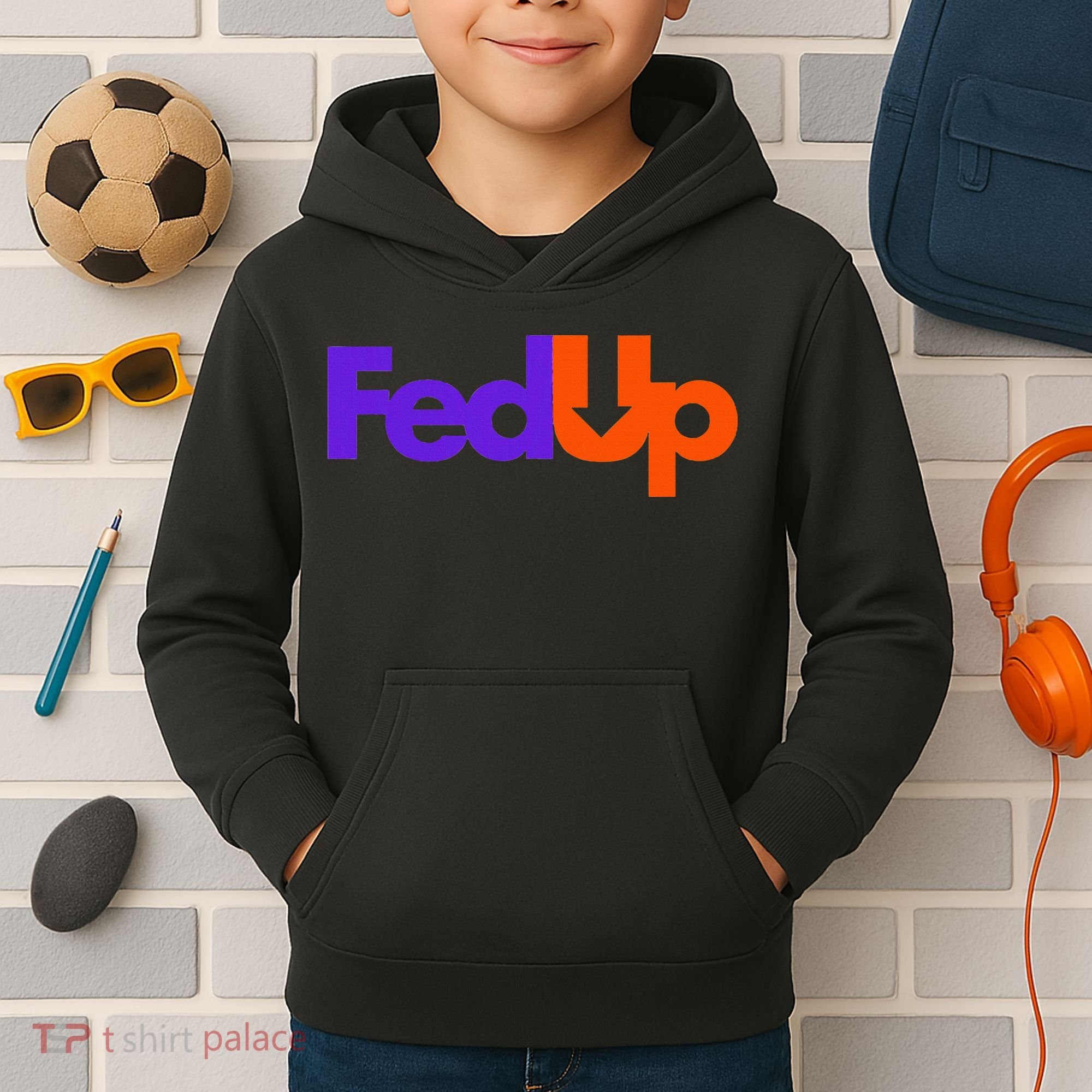 Fed Up Kids Hoodie