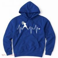 Funny Ultimate Frisbee Player Heartbeat Heart Pulse Rate Ekg Gift Hoodie thumb 0