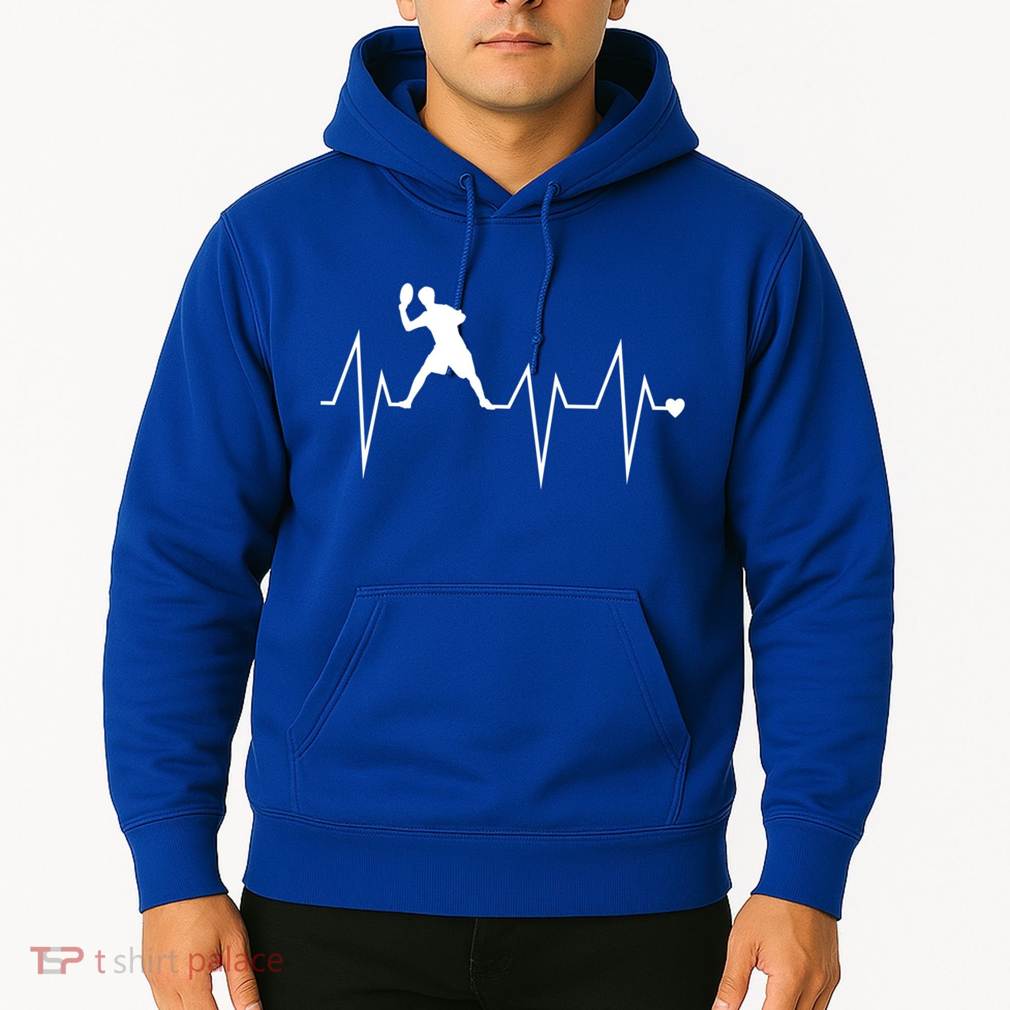 Funny Ultimate Frisbee Player Heartbeat Heart Pulse Rate Ekg Gift Hoodie