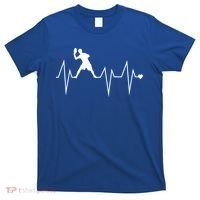 Funny Ultimate Frisbee Player Heartbeat Heart Pulse Rate Ekg Gift T-Shirt thumb 0
