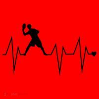 Funny Ultimate Frisbee Player Heartbeat Heart Pulse Rate Ekg Gift Santa Hat thumb 1