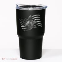 Fishing USA Flag Walleye Tumbler thumb 0