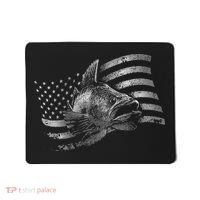 Fishing USA Flag Walleye Mousepad thumb 0