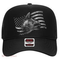 Fishing USA Flag Walleye Hat thumb 0
