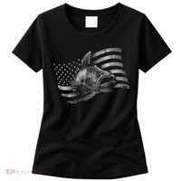 Fishing USA Flag Walleye Women's T-Shirt thumb 0
