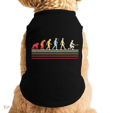 Funny Ultimate Frisbee Player Evolution Doggie Tank