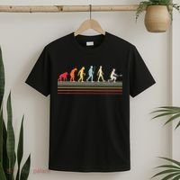 Funny Ultimate Frisbee Player Evolution T-Shirt thumb 2