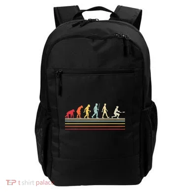 Funny Ultimate Frisbee Player Evolution Backpack