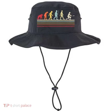 Funny Ultimate Frisbee Player Evolution Bucket Hat