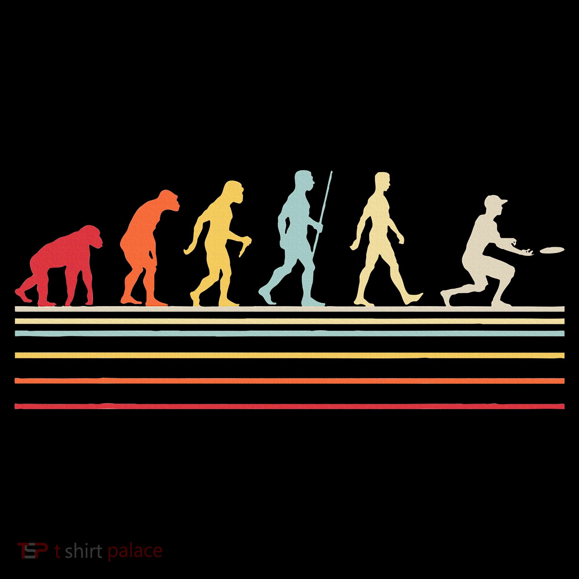 Funny Ultimate Frisbee Player Evolution Bucket Hat