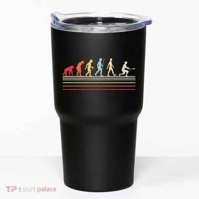 Funny Ultimate Frisbee Player Evolution Tumbler