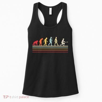 Funny Ultimate Frisbee Player Evolution Women's Tank Top
