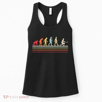Funny Ultimate Frisbee Player Evolution Women's Tank Top