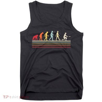 Funny Ultimate Frisbee Player Evolution Tank Top