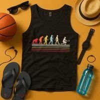 Funny Ultimate Frisbee Player Evolution Tank Top thumb 4