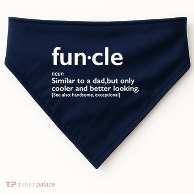Funcle Uncle Funny USA-Made Doggie Bandana