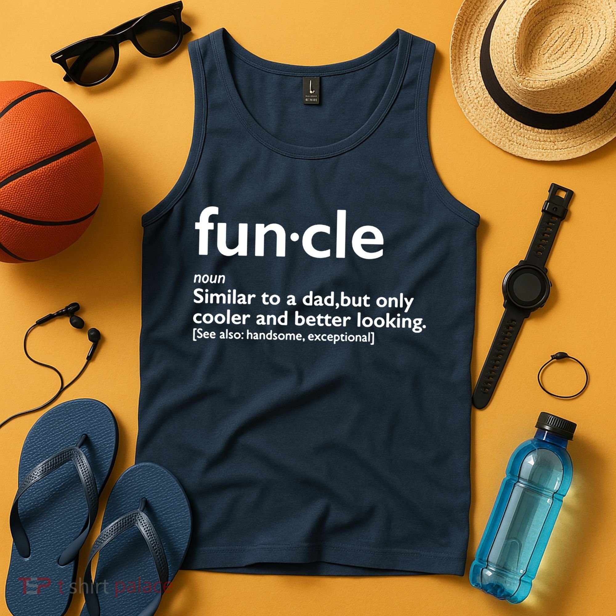 Funcle Uncle Funny Tank Top