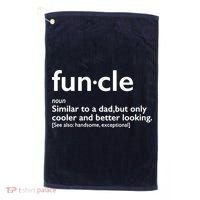 Funcle Uncle Funny Golf Towel thumb 0