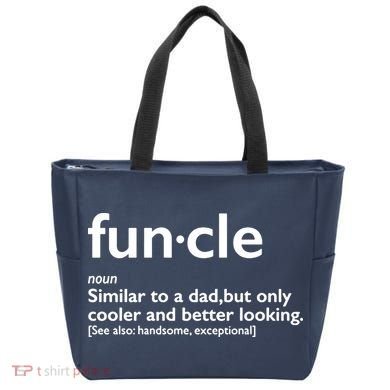Funcle Uncle Funny Tote Bag