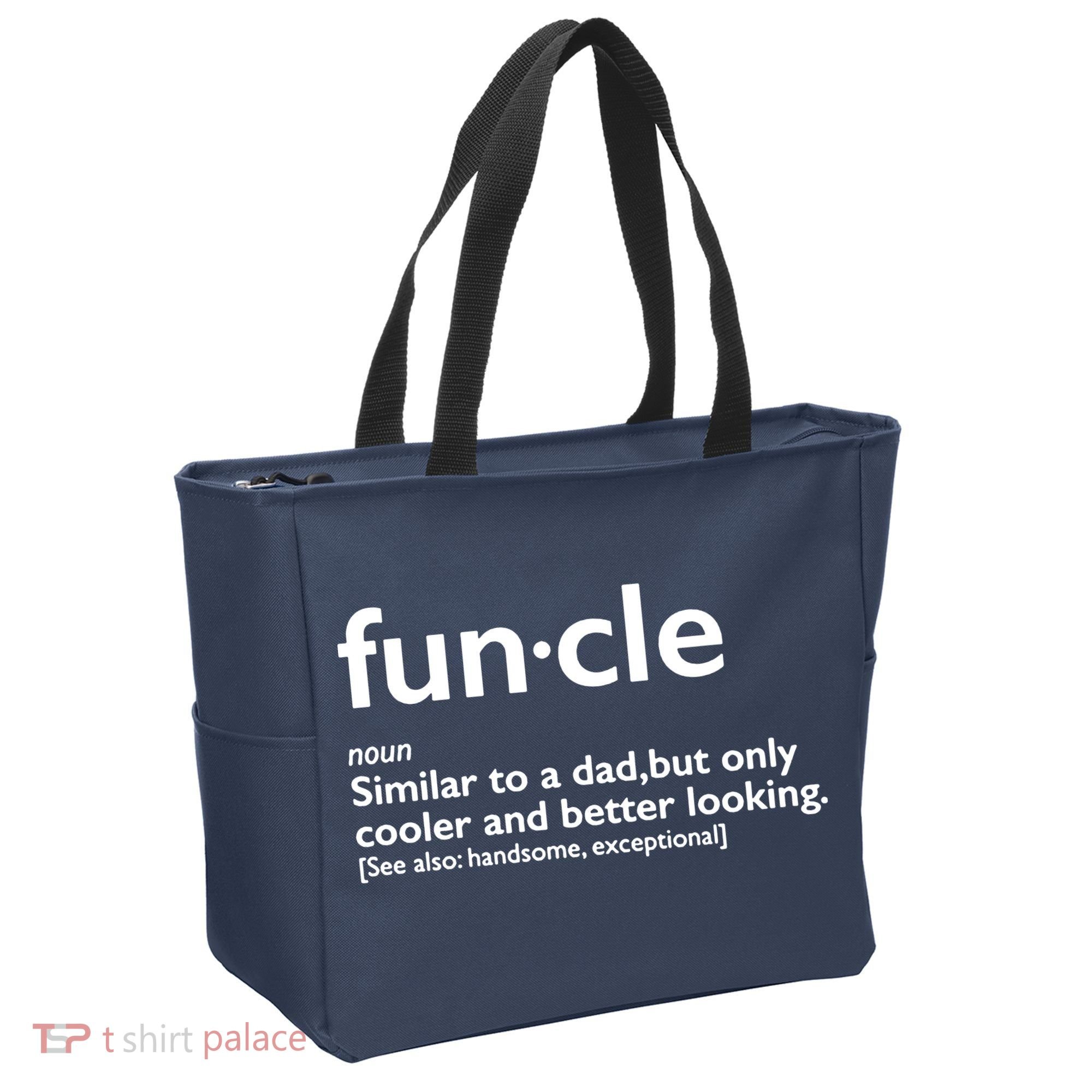 Funcle Uncle Funny Tote Bag