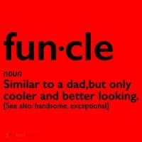 Funcle Uncle Funny Santa Hat thumb 1