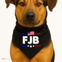 FJB US Flag F Joe Biden USA-Made Doggie Bandana thumb 1
