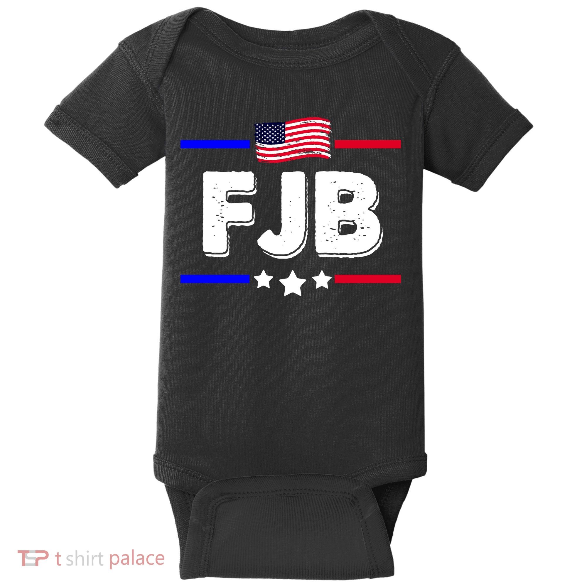 FJB US Flag F Joe Biden Baby Bodysuit