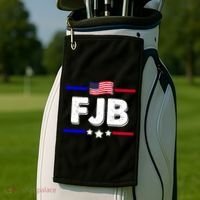 FJB US Flag F Joe Biden Golf Towel thumb 2