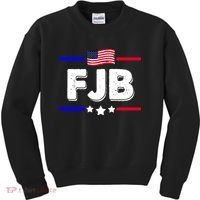 FJB US Flag F Joe Biden Kids Sweatshirt thumb 0