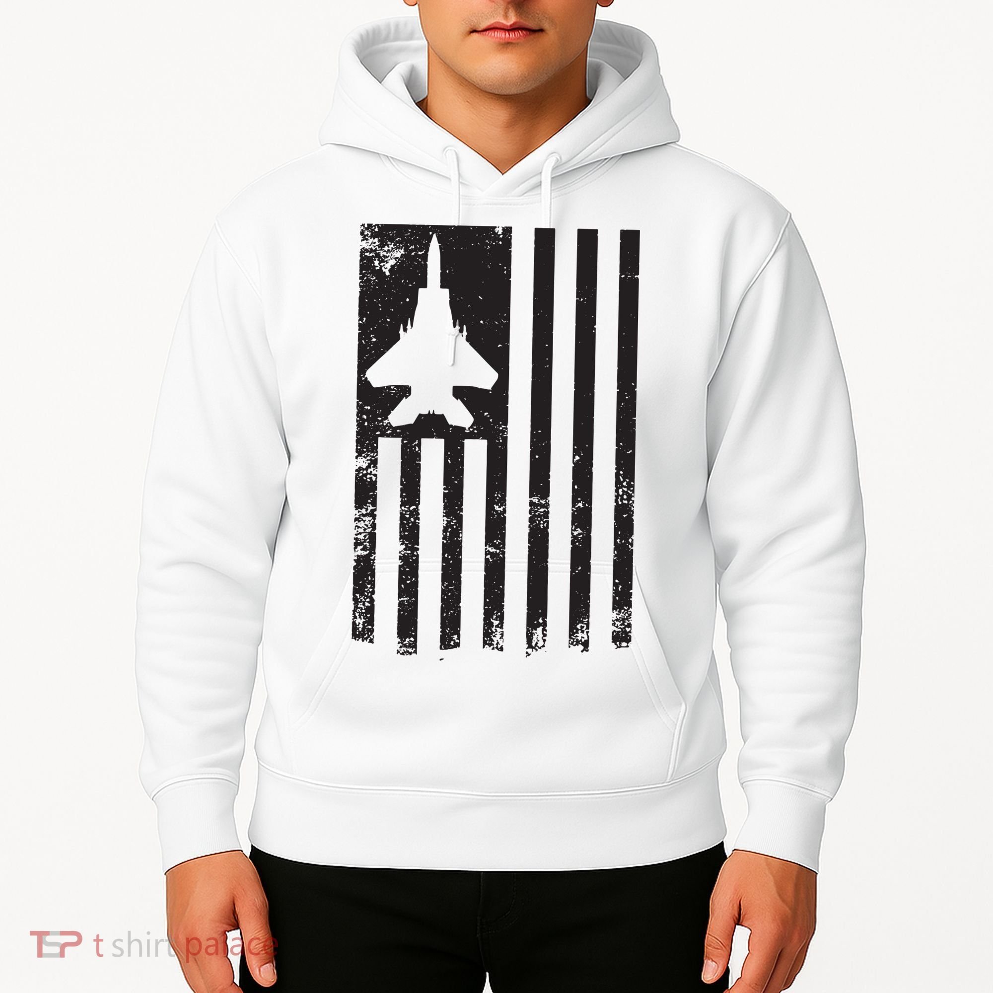 F15 USA FLAG Eagle Fighter Jet For Usaf Pilot Or Crew Hoodie