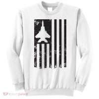 F15 USA FLAG Eagle Fighter Jet For Usaf Pilot Or Crew Sweatshirt thumb 0