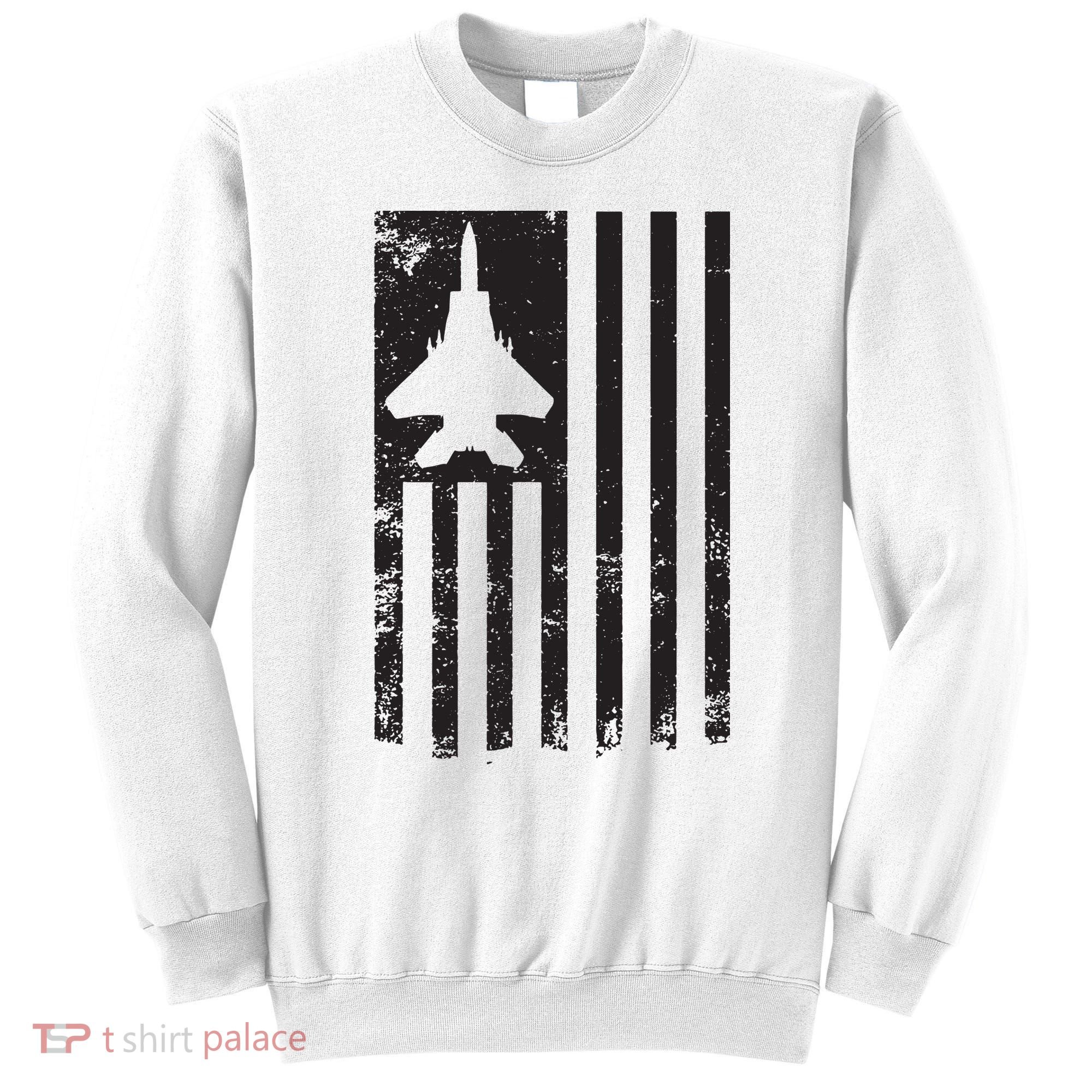 F15 USA FLAG Eagle Fighter Jet For Usaf Pilot Or Crew Sweatshirt